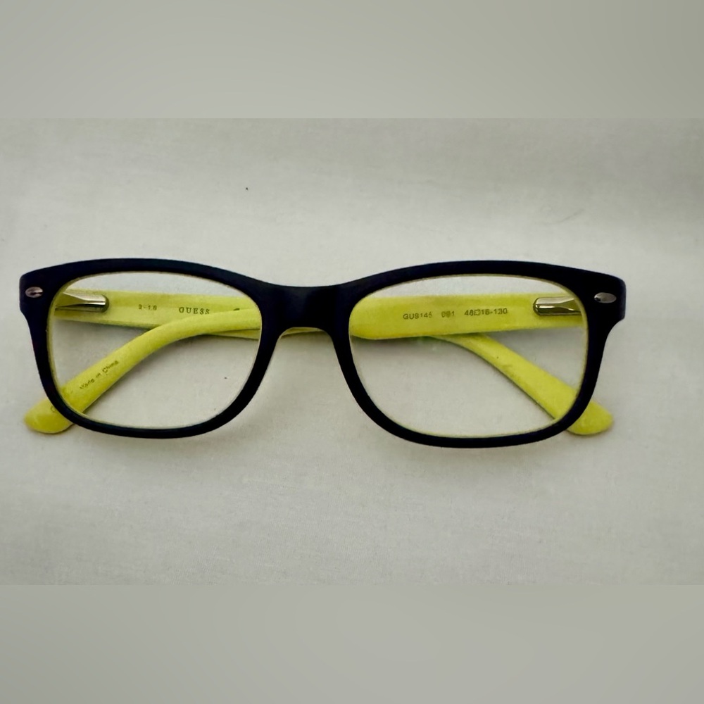 Guess Eyeglasses Kids Navy GU9145 091 Frames 48 16 130 Flex Hinges